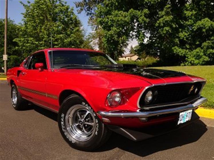 1969 Ford Mustang 428 Mach 1 $66,995 