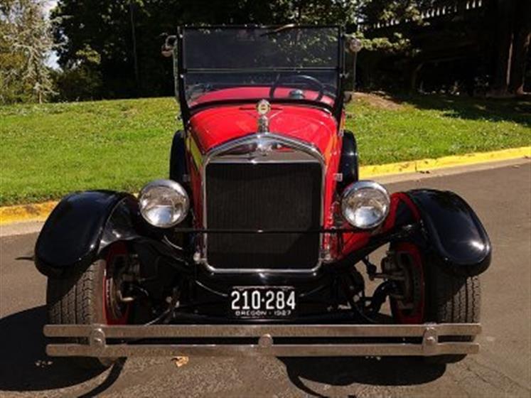 1927 Ford 2 Door Roadster $36,900 