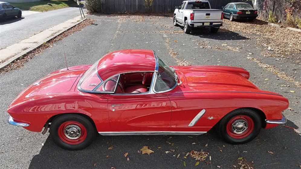 1962 Chevrolet Corvette Roadster $49,995  