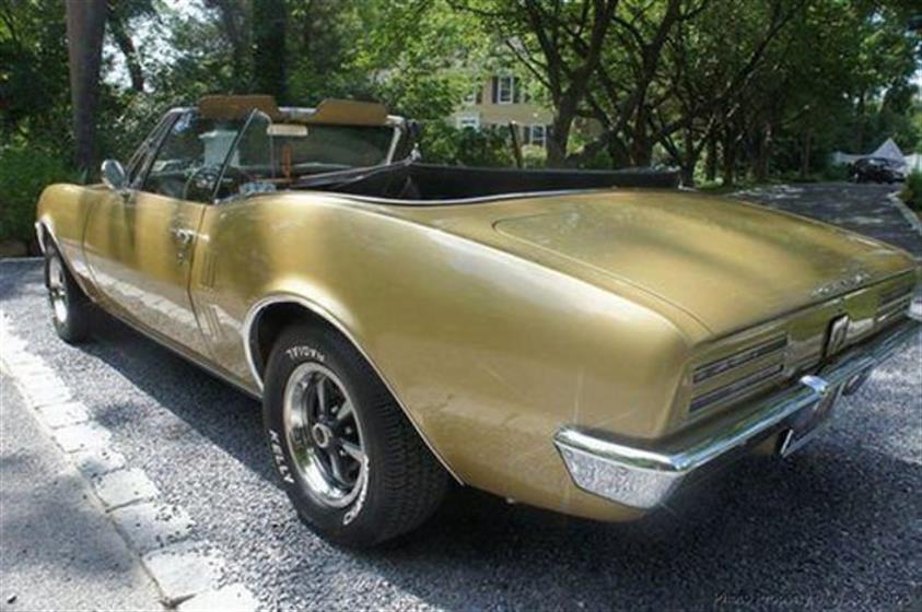 1967 Pontiac Firebird Convertible   $21,995