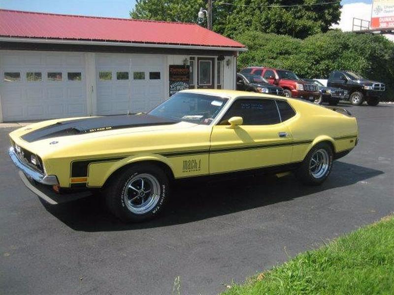 1972 Ford Mustang Mach 1 $37,000 - Magnusson Classic Motors in ...
