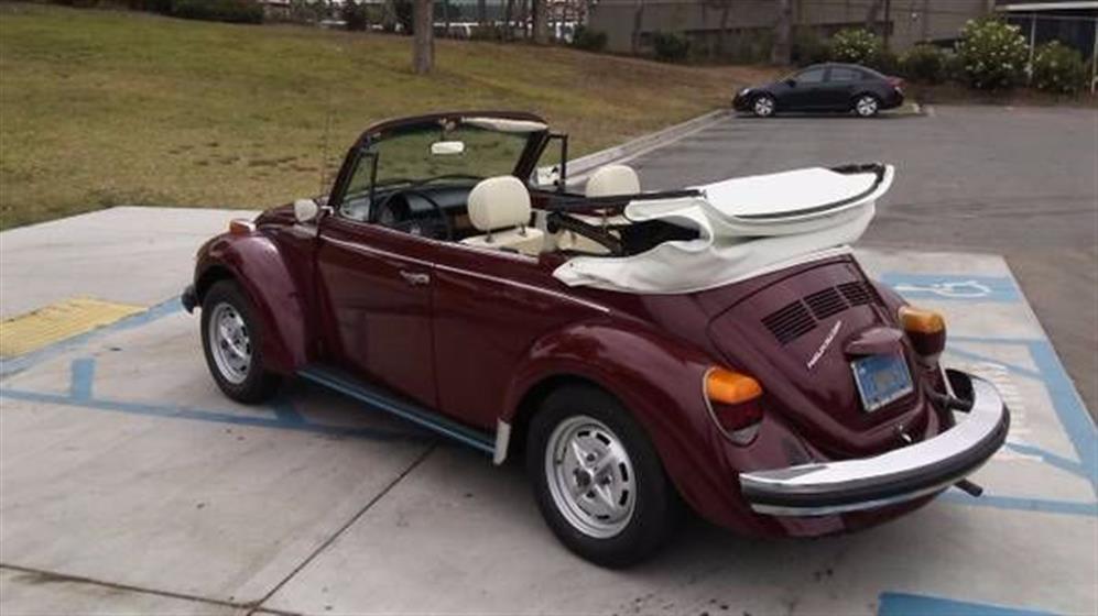 1978 Volkswagen Super Beetle Convertible $16,500  