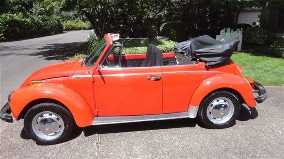 1974 Volkswagen Beetle Convertible $12,000 
