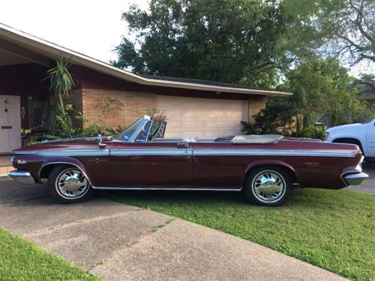 1964 Chrysler 300 Convertible $25,000 