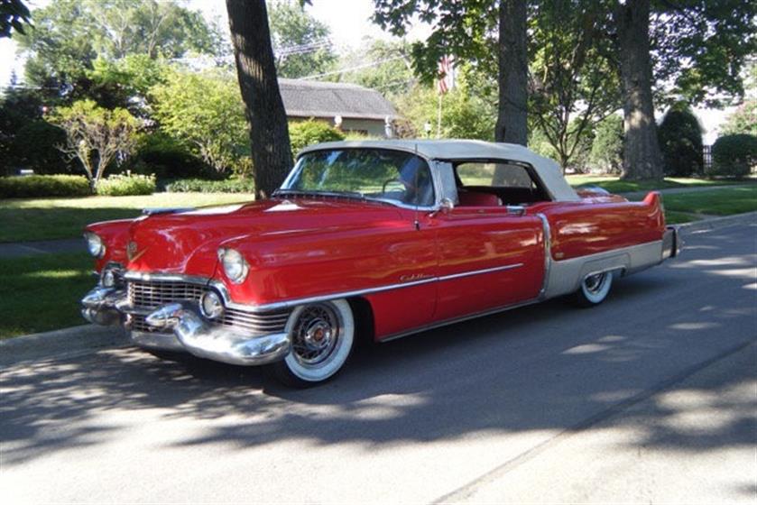 1954 Cadillac Eldorado Convertible $69,495 