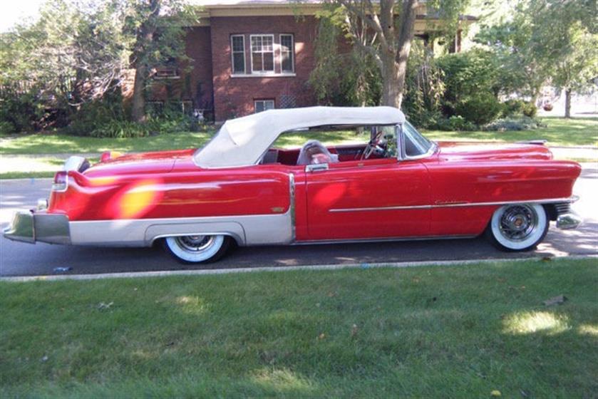 1954 Cadillac Eldorado Convertible $69,495 