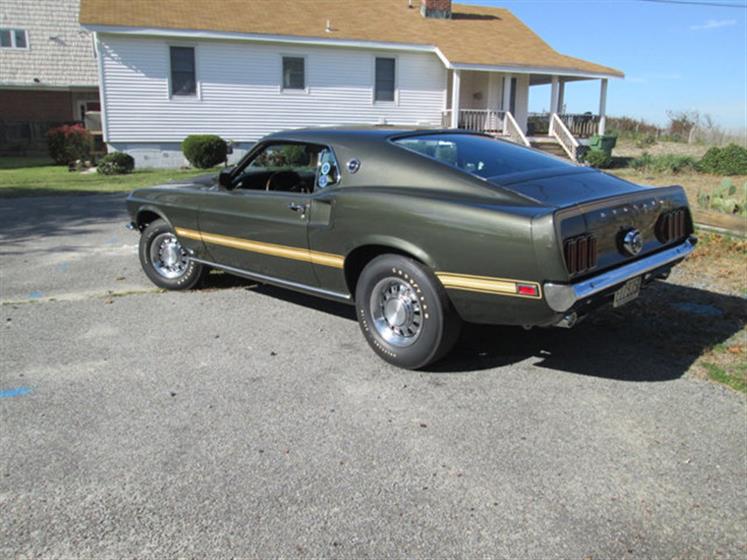 1969 Ford Mustang Mach 1 $106,700 