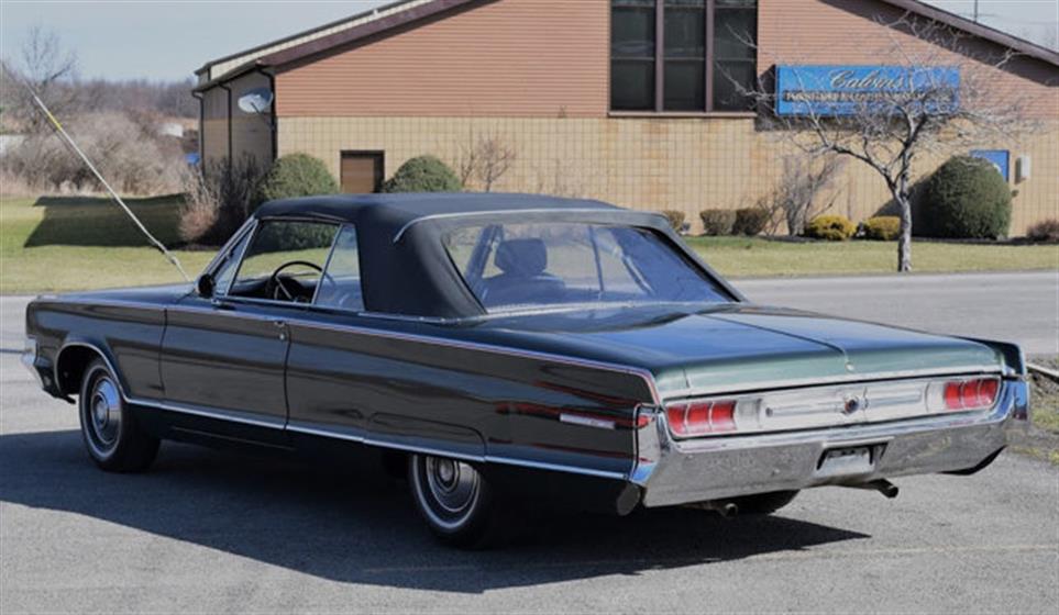 1965 Chrysler 300 L Convertible $36,645   