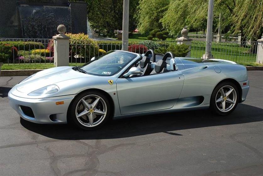 2001 Ferrari 360 Spider 2dr Convertible $84,900 