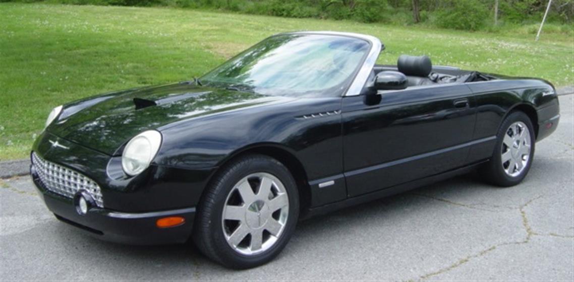 2002 Ford Thunderbird Convertible $15,900 