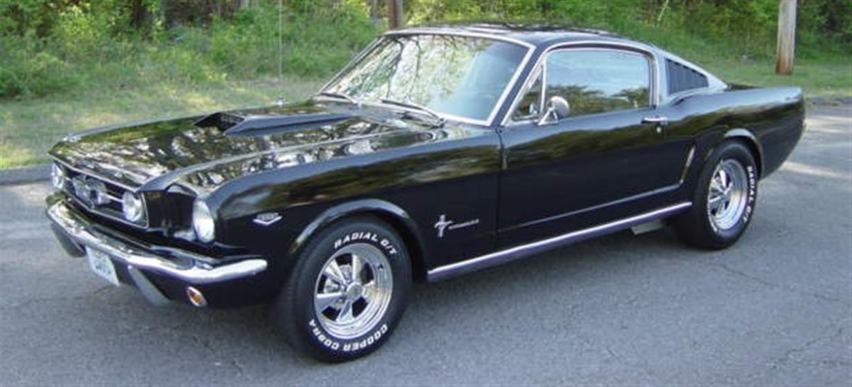1965 Ford Mustang Fastback 2+2 $33,900 