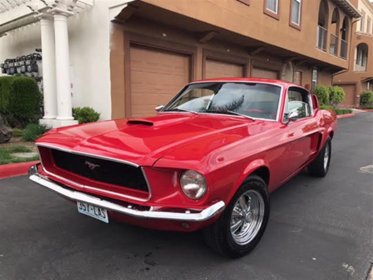 1968 Ford Mustang Fastback $31,000  