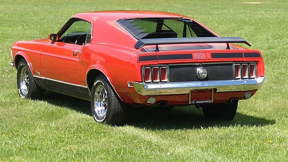 1970 Mustang Mach 1.  $36,500 