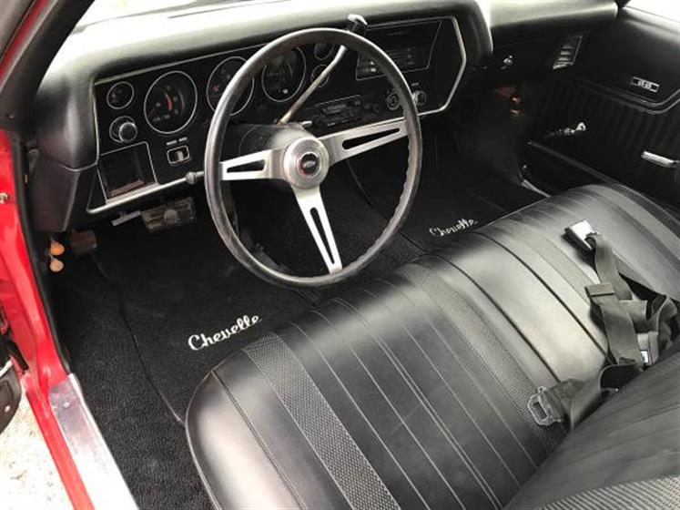 1970 Chevrolet Chevelle $50,000 