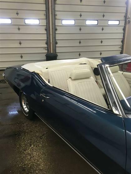 1970 Pontiac GTO convertible $42,500 