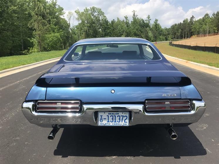 1969 Pontiac GTO LIberty Blue 400 $39,999  