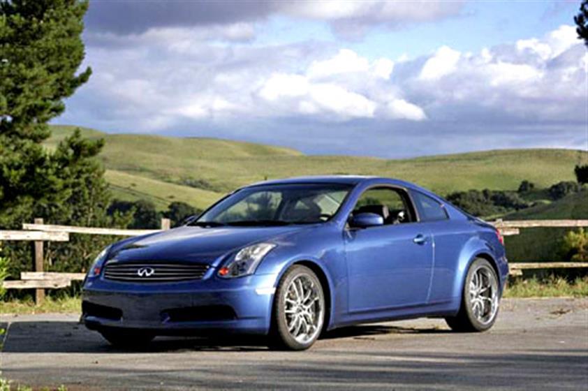 Chad's 2005 Athens Blue G35 Twin Turbo Coupe