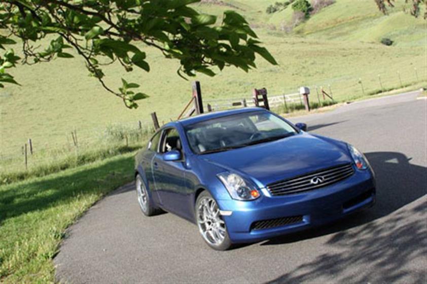 Chad's 2005 Athens Blue G35 Twin Turbo Coupe