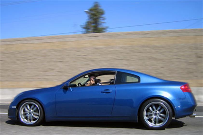  2005 Athens Blue G35 Twin Turbo Coupe