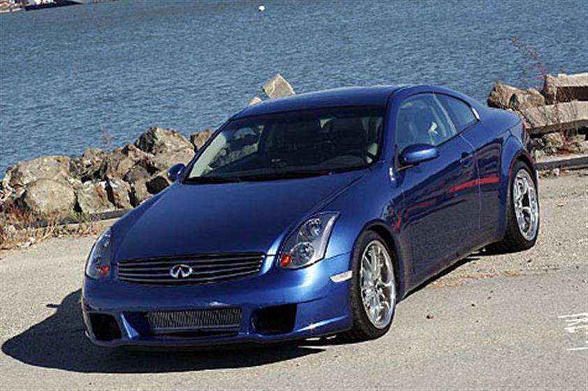  2005 Athens Blue G35 Twin Turbo Coupe