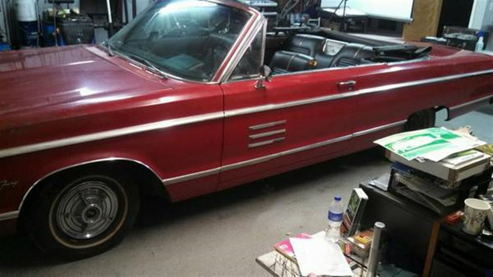 1966 Plymouth Sport Fury Convertible $17,500