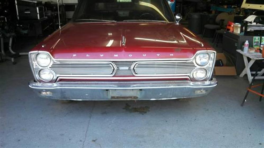 1966 Plymouth Sport Fury Convertible $17,500