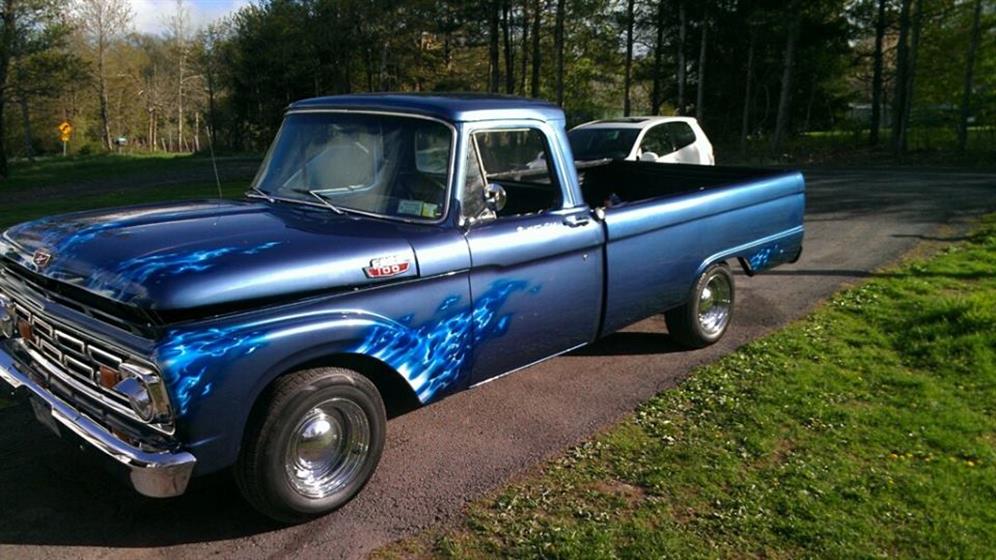 1963 Ford F-100 pick-up truck $29,900 or TRADE