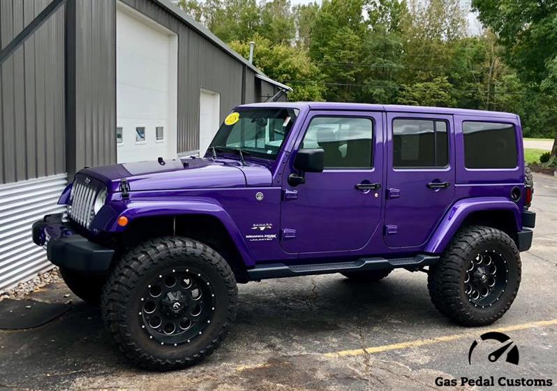 Xtreme Purple Jeep JK Sahara