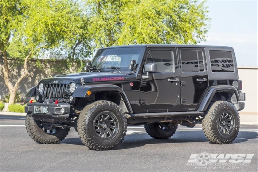 2016 Jeep Wrangler with 17