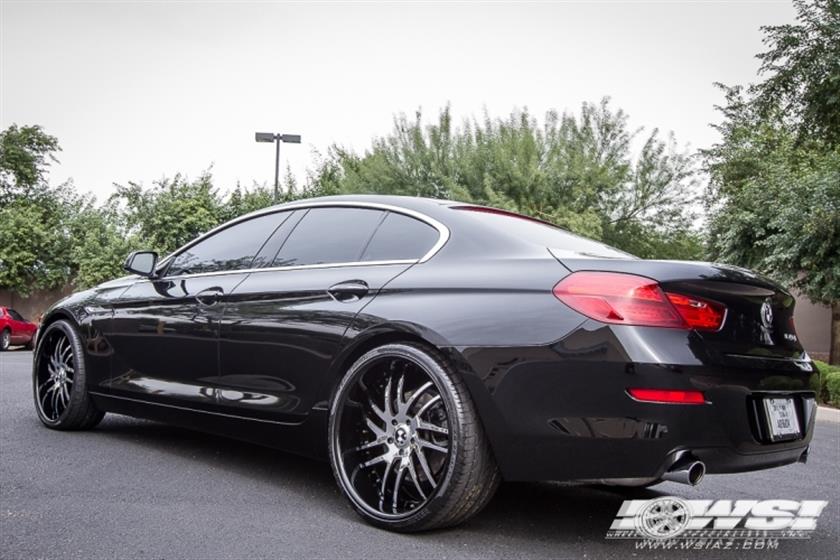 2015 BMW 6-Series with 22