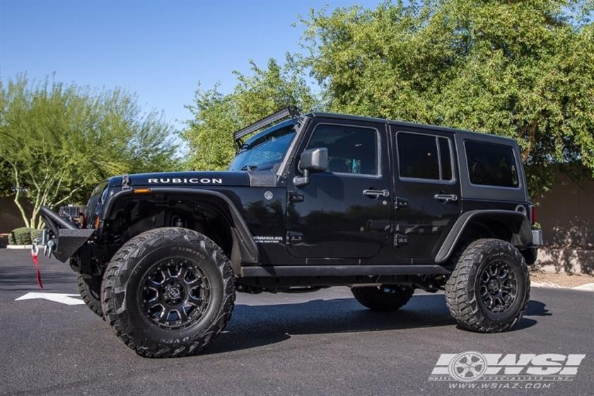 2014 Jeep Wrangler with 17