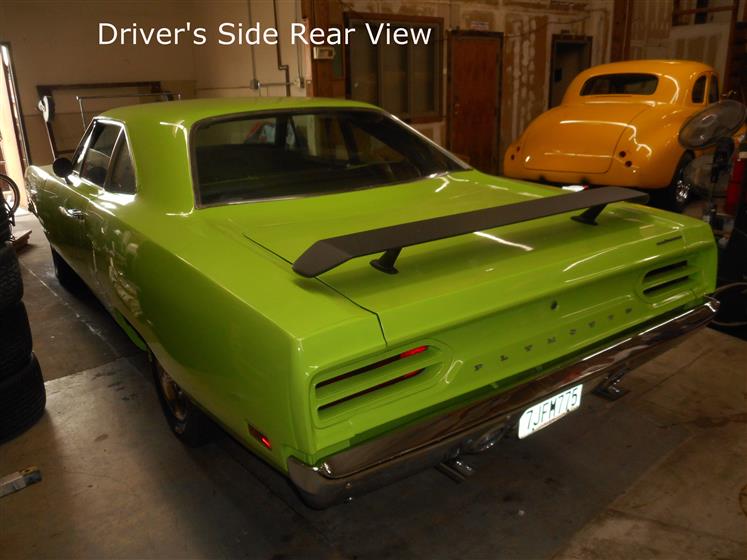1970 Lime Green Plymouth RoadRunner,Plymouth