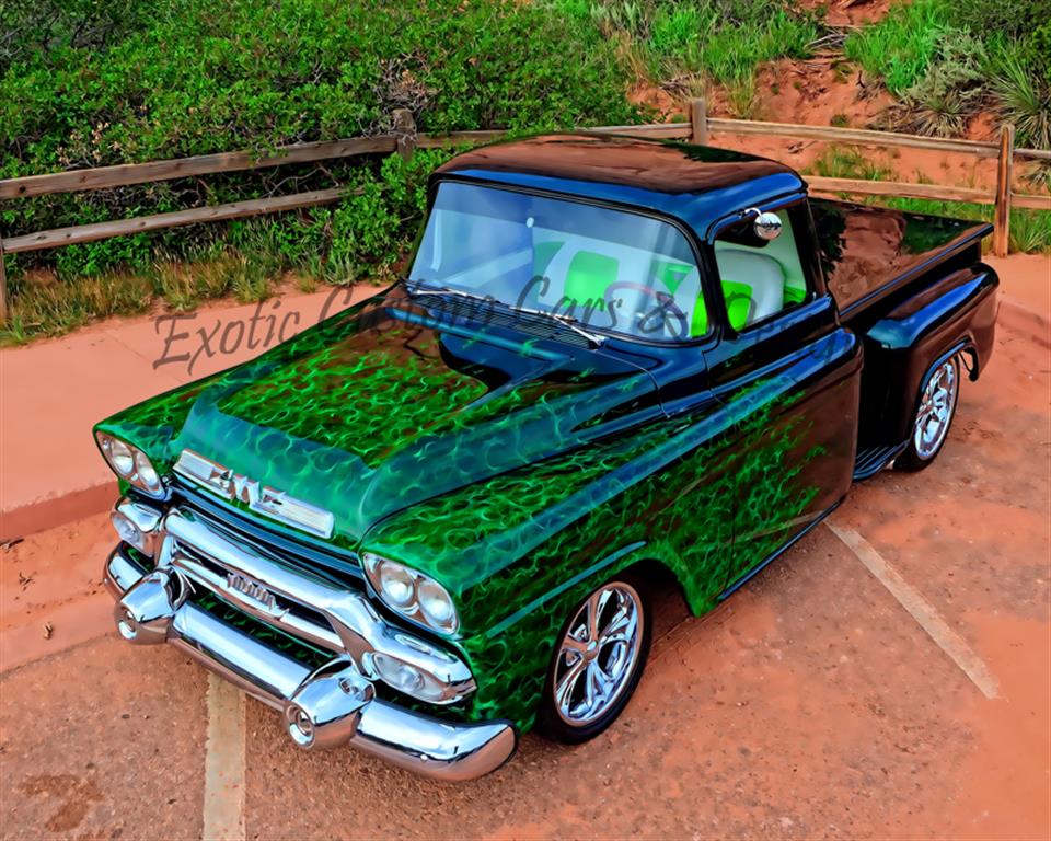 1958 GMC -  After Custom paint and complete restoration