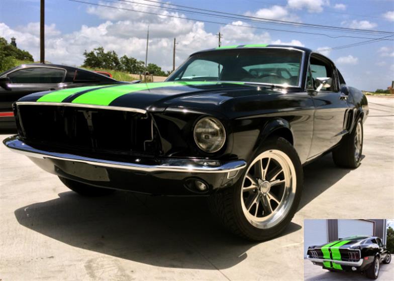 Zombie 222 - 1968 Mustang Fastback  EV Conversion,Ford